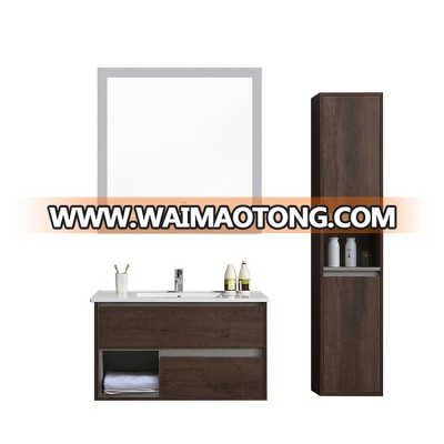 modern single sink waterproof bathroom storage cabinets waterproof 60cm bathroom wc shower wash basin cabinet