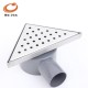 square shower floor drain