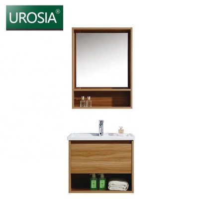 foshan furniture wall mounted bathroom vanity units ready made waterproof led bathroom mirror cabinet