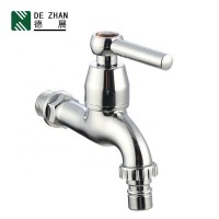 Plastic Bibcock Water Tap Long Body Bathroom Faucet for Washing Machine